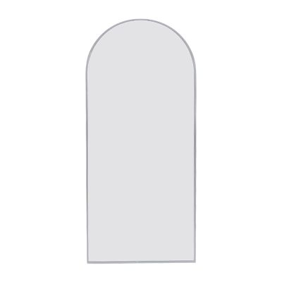GOWE Silver 71x31.5 inch Metal Arch Stand Full Length Mirror