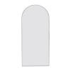 GOWE Silver 71x31.5 inch Metal Arch Stand Full Length Mirror view 1