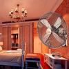 Scpantkend 14/16/18in Electric Fan, Retro Remote Control Wall Fan Easy to Install 3-Speed Adjustable Electric Fan, Adjustable tilt Wall-Mounted Fan (Size : 50cm(18in)) view 3