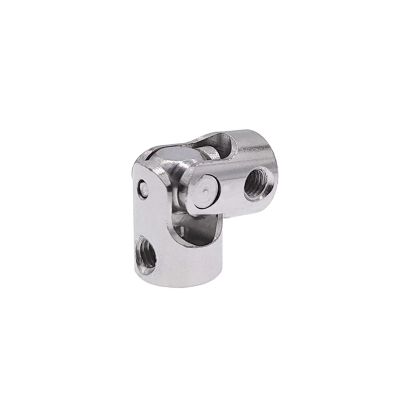 ADPVRLUQ 5 Pcs Boat Axle Coupling Universal Joint Coupling Carbon Steel Coupling Motor Connector (Size : 2mm-2mm)