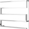 Towel Warmer, Wallmounted Electric Heating Towel Rack with 1/8 Hour Timer,Switch Hot Towel Rack, Used for Bath Heating and Drying Rack 60W view 1