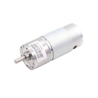 37gb 550 high speed dc motor 550 with metal spur metal gearbox reducer 6v 12v dc reduction motor electric engine to robotic arm (Size : 260R, Color : 6V)