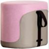 GaRcan Low Stool Creative Round Footstool, Bedroom Living Room Cushion, Home Decoration Sofa Foot Stool, Portable Hand Carry Design Stable (E) view 1