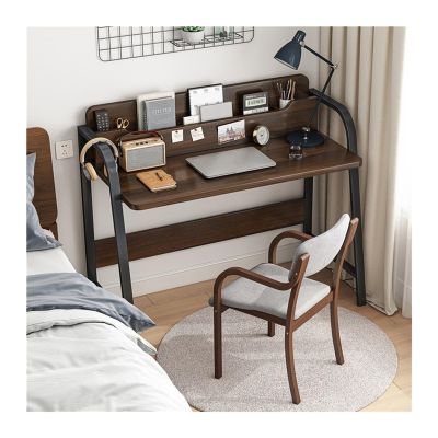 LUNIZ Computer Desks Small Desk Bedroom Student Writing Desk Simple Home Corner Table Laptop Table with Storage Compartment Study Table Home Office Table (Color : B, Size : 80 * 55 * 91cm)