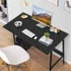 LUNIZ Computer Desks Home Office Computer Desk Laptop Study Table 39-inch Desk Ladder Structure Modern Minimalist Laptop Workstation Home Office Table (Color : B) view 2