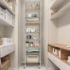 Finnhomy Heavy Duty 9 Tier Wire Shelving with Wheels 18x18x79-inches 9 Shelves Metal Storage Rack Thicken Steel Tube, Pantry Shelves for Storage, Adjustable Shelving Unit, NSF Certified, Chrome view 4