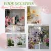 5.58ft Large Silk Artificial Flowers For Wedding Reception Props, Giant Flowers for Decoration, big flowers for Wedding Birthday Christmas Party Banquet, flores gigantes para decoracion, 3P*Champagne view 2