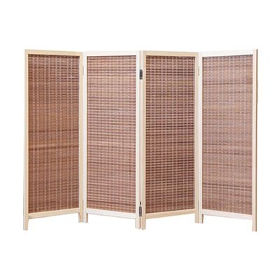 PFCDZDU Short Room Divider, Freestanding Folding Screen Panel, Portable Privacy Partition Wall Decoration for Home Study Office Tearoom Separation (Color : B, Size : 31.4x15.7IN-3PCS)