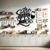 The Secret Ingredient is Love Metal Wall Decor, The Secret Ingredient is Love Metal Wall Sign, Kitchen Wall Decor, Cozy Kitchen Metal Wall Letters, Dining Room Wall Decor, Love Gift (19"x19"|47x47cm, White) view 2