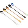 ANAIUCY Scoop Stainless Steel Cocktail Coffee Stirring Spoon Long Handle ice Cream Watermelon Dessert Spoon Creative jam Spoon Soup Spoon view 1
