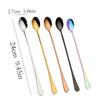 ANAIUCY Scoop Stainless Steel Cocktail Coffee Stirring Spoon Long Handle ice Cream Watermelon Dessert Spoon Creative jam Spoon Soup Spoon view 2