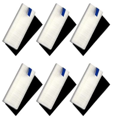 Lipski Side Brush Filter HEPA,Compatible for TefalCompatible for Rowenta Explorer 20 40 50 75 RG7687/RR7687WH Serie Smart Force Sweep X3 Robotic Vacuum Cleaner (Color : 6 HEPA)