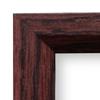 US Art 17x20 Solid Wood Thin Cherry .84" Picture Frame, Preinstalled Hangers, Durable Pleixglass, 100% American Made view 2