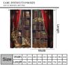 AAVEUP Books Blackout Curtains for Bedroom,Vintage Books Bookshelf Knowledge Ocean Table Lamp Educational Bookcase Window Drapes Print for Kids Boys Girls Living Room Study School 52x96in view 3