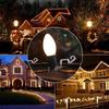 Ourtroness Christmas Light Gutter Clip Outdoor Shingle Clips 200 Pieces Holiday Hanger Hooks Compatible with C9 C7 C6 for Roof, Roof Ridge Line, Fence (Black) view 2