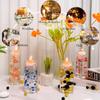 UDU 10150 Pcs Vase Filler Floating Pearls for Vases No Hole Mixed Sizes Faux Pearls for Centerpiece Home Party Wedding Decor, 8/14/20 mm (White, Rosegold) view 3
