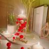 UDU 10150 Pcs Vase Filler Floating Beads No Hole Faux Pearls for Vase Mixed Sizes Round Pearls for Home Party Wedding Decor, 8/14/20 mm (White,Red) view 4