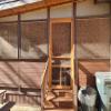 Outdoor Bamboo Blinds For Patio Sun Shade, UV Resistant Window Roller Shades Woven Roll Up Bamboo Curtain Thermal Insulated Cordless 23 35 42 45 52 58 60 65 70 72in Wide ( Size : 32in x 72in(W x H) ) view 4