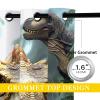 18TH CROZY Dinosaur Blackout Curtains for Girls Boy Home Decor, 3D Jurassic Dino Nature Animals World Grommet Thermal Insulated Drapes Darkening Window Curtain for Bedroom Living Room, 72 x 63 Inch view 4