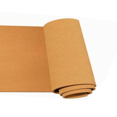 LYZLPHLL Cork Roll, Cork Board for Office, Cork Shelf Liner, Drawer Liner, Sound Insulation, 1/3" 1/4" Thick, for Office Home School DIY Supplies, Brown (Color : Thick 8mm, Size : 0.6mx2m(2ftx6.6ft))