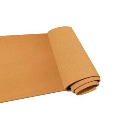 LYZLPHLL Cork Roll, Cork Board for Home, Cork Shelf Liner, Bulletin Board, Easy to Cut, 1/3" 1/4" Thick, for DIY Supplies Home School, Brown (Color : Thick 8mm, Size : 1.1mx1.5m(3.6ftx4.9ft))
