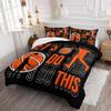 AILONEN Sport Basketball Comforter Set for Boys - Twin Size Basketball Bedding Set for Kids and Teens - 3 Pieces: 1 Comforter, 2 Pillowcases view 2