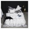Zixmix Pure 100% Silk Green Bedding Set Beauty Double Queen King Duvet Cover Bed Linen Set Fitted Sheet Pillowcase,Bedding view 1