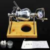 Hebralytic Hand Popcorn Machine, High Pressure Popcorn Maker, Chinese Traditional Old-Fashioned Popcorn Poppers, Stainless Steel Mini Popcorn Cannon Popcorn Pot(360ML) view 1