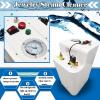 EQCOTWEA Jewelry Steam Cleaner Machine Professional Small Jewelry Steam Cleaner Automatic Steam Cleaning Machine High Temperature and High Pressure Steamer 5L Capacity 3000W 220V view 2