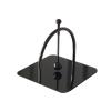 Multifunctional Tissue Box Holder Creative Paper Towel Seat Pressure Table Restaurant Hotel Desktop Square Towel Rack Napkin Rack Vertical Paper Clip Seat Decoration Decoration Decorative Napkin Holde view 1