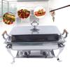 YITAOO Buffet Servers and Warmers,Stainless Steel Chafing Dish Buffet Party Food Warmer Chafing Dish,Rectangle Chafers and Buffet Food Warmers for Weddings/Parties view 2