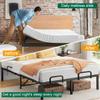 ANTEISI 4-Piece Mattress Holder Set, Non-Slip Mattress Clamps, for Metal Bed Frames. Black Color view 4