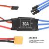 Fnppyrd Brushless Motor and Esc, Rc Remote Control Aircraft 2212 Kv2200 Motor 6035 Propeller Servo 30A Esc Xt60 Set view 2