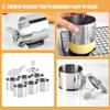 Alipis 1set Stainless Steel Round Cake Mold for Baking Mousse Biscuit Baking Mold for Home Cake Making and Decorating view 4
