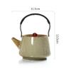 FEELIN Tea Kettle Stovetop Chinese Teapot Ceramic Household Single Teapot Multifunctional Ceramic Teapot Loose Tea Teapot Loose Leaf Tea Steeper Tea Pots for Stove Top view 2