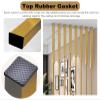 Room Divider Gold Room Divider Screen Post - No Need to Drill, DIY Bathroom/ Living Room/ Entrance Wall Partition Standing Pole, Free Standing Panel Bar ( Color : 10pcs Height , Size : 100cm/39in/3.28 view 4
