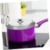 Cabilock Stainless Steel Small Saucepan Lid Universal Pot Cover Replacement Pot Lids Easy Clean view 2