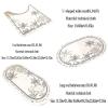 Bathroom Carpet Bath Mats Bathroom Rug Set Bathroom Floor Mat Bathroom Rug Shower Mat Extra Large Bath Rugs Memory Foam Bath Mats Shower Rugs For Bathroom Foam Bath Mat 3 Piece Bathroom Rug Set ( Colo view 4
