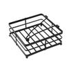 ZHFytsh-0668 Multifunctional Tissue Box Holder 304 Stainless Steel Black Square Paper Towel Holder Hotel Restaurant Napkin Rack Dining Table Creative Paper Holder Tissue Box Decorative Napkin Holder view 1