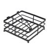 ZHFytsh-0668 Multifunctional Tissue Box Holder 304 Stainless Steel Black Square Paper Towel Holder Hotel Restaurant Napkin Rack Dining Table Creative Paper Holder Tissue Box Decorative Napkin Holder view 2