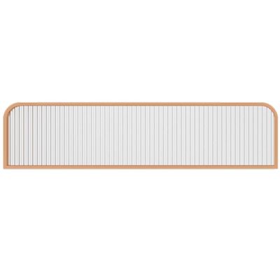 Stainless Steel Dividers for Dining Areas, Half Wall Countertop Low Fence Divide for Office Restaurant Hotel Countertop, Partition Privacy Panels (Color : Rose Gold, Size : 45x50cm/17.71x19.68in)