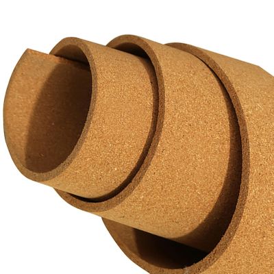 Cork Roll, Natural Cork Board, Cork Shelf Liner, Bulletin Board Sheet, Easy To Cut, 1/3" 1/4" Thick, For Office Home School Diy Supplies, Brown ( Color : Thick 8mm , Size : 0.7mx1m(2.3ftx3.3ft) )