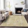 Addison Rugs Chantille ACN1009 Gold 9' x 12' Indoor Outdoor Area Rug, Easy Clean, Machine Washable, Non Shedding, Bedroom, Entry, Living Room, Dining Room, Kitchen, Patio Rug view 2