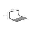 Amosfun 2pcs Metal Bed Frame Mattress Retainer Anti-Skid Fixing Bracket for Under Mattress Support view 3