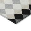 Addison Rugs Chantille ACN1007 Black 2'3" x 7'6" Indoor Outdoor Runner Rug, Machine Washable, Stain Resistant, Easy Clean, Non Shedding, Hallway, Laundry, Patio, Kitchen Rug view 4