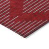 Addison Rugs Chantille ACN1017 Red 8' x 10' Indoor Outdoor Area Rug, Easy Clean, Machine Washable, Non Shedding, Bedroom, Entry, Living Room, Dining Room, Kitchen, Patio Rug view 4