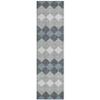 Addison Rugs Chantille ACN1007 Gray 2'3" x 7'6" Indoor Outdoor Runner Rug, Machine Washable, Stain Resistant, Easy Clean, Non Shedding, Hallway, Laundry, Patio, Kitchen Rug view 1