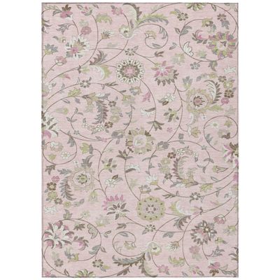 Addison Rugs Chantille ACN1006 Pink 3' x 5' Indoor Outdoor Area Rug, Easy Clean, Machine Washable, Non Shedding, Bedroom, Entry, Living Room, Dining Room, Kitchen, Patio Rug