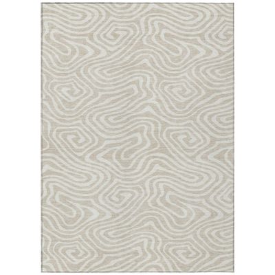 Addison Rugs Chantille ACN1020 Brown 3' x 5' Indoor Outdoor Area Rug, Easy Clean, Machine Washable, Non Shedding, Bedroom, Entry, Living Room, Dining Room, Kitchen, Patio Rug