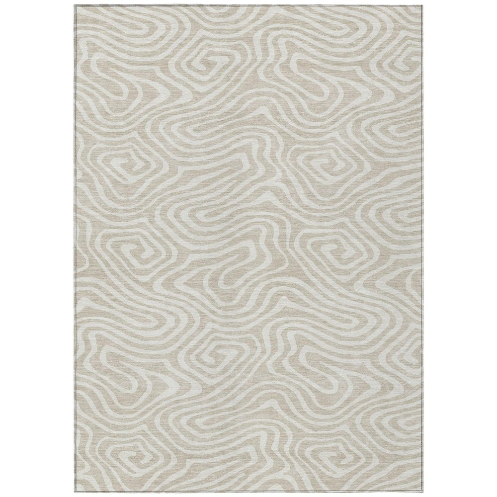 Addison Rugs Chantille ACN1020 Brown 3' x 5' Indoor Outdoor Area Rug, Easy Clean, Machine Washable, Non Shedding, Bedroom, Entry, Living Room, Dining Room, Kitchen, Patio Rug